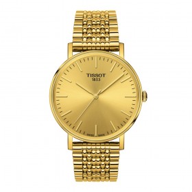 Tissot-Gold-Tone-Gents-Everytime-Watch on sale