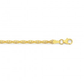 9ct-19cm-Figure-8-Bracelet on sale