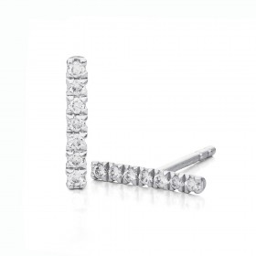 9ct-White-Gold-Linear-Diamond-Earrings-TDW10ct on sale