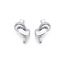 Sterling-Silver-Twist-Studs on sale