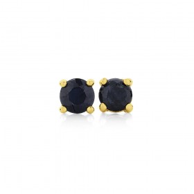 9ct-Sapphire-Studs on sale