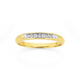 9ct-Diamond-Set-Ring on sale