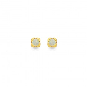 9ct-Opal-Studs on sale