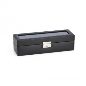 Black-Leatherette-Watch-Box on sale