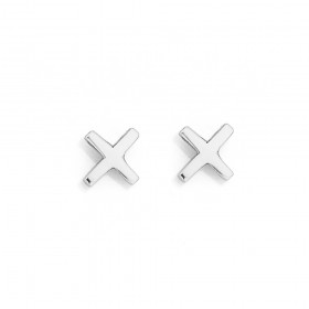 Sterling-Silver-Kiss-Stud-Earrings on sale