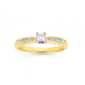 9ct-Diamond-Ring-Total-Diamond-Weight25ct on sale