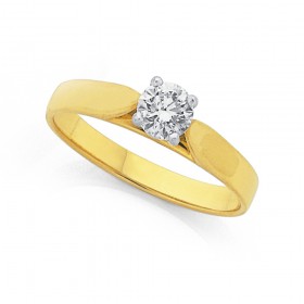 18ct-50ct-Diamond-Solitaire-Ring on sale