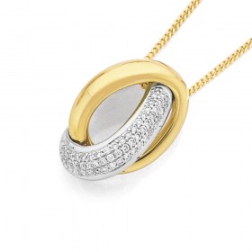 9ct%2C+Diamond+Knot+Pendant