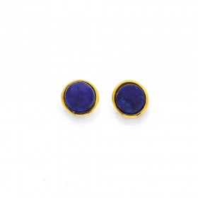 9ct+Lapis+Earrings