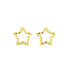 9ct+Star+Studs