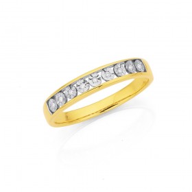 9ct+Diamond+Ring