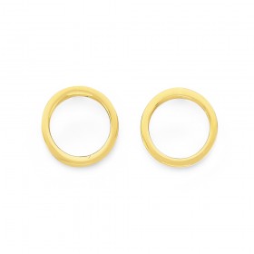 9ct-Open-Circle-Studs on sale