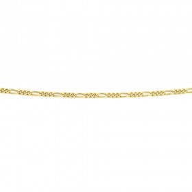 9ct+Gold+60cm+Solid+Curb+Chain