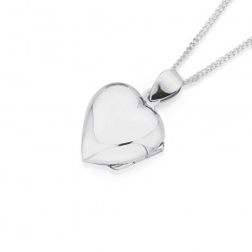 Sterling+Silver+Heart+Locket