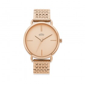 Elite-Ladies-Rose-Tone-Watch-Model-5080262 on sale