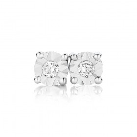 9ct-White-Gold-Diamond-Earrings on sale