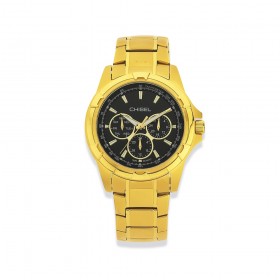 Chisel-Mens-Gold-Tone-Watch on sale