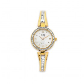 Elite-Ladies-Mother-of-Pearl-Bangle-Watch-Model5088440 on sale