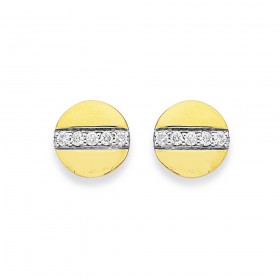 9ct-Diamond-Studs on sale