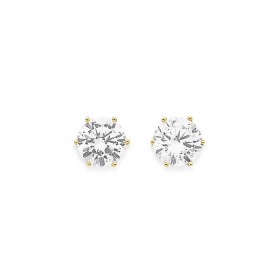 9ct-CZ-Studs on sale