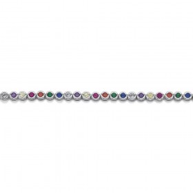 Sterling-Silver-CZ-Tennis-Bracelet on sale