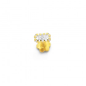 9ct-CZ-Single-Earring on sale