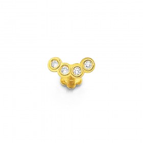 9ct-CZ-Single-Earring on sale