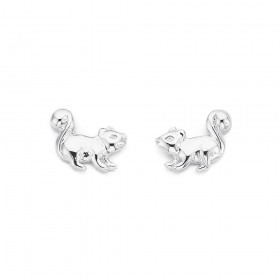 Sterling+Silver+Squirrel+Studs