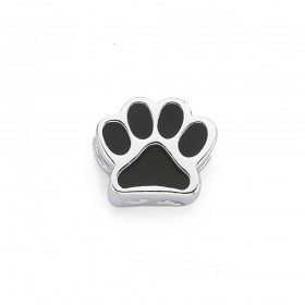 Sterling-Silver-Paw-Print-Charm on sale