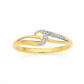 9ct+Diamond+Ring