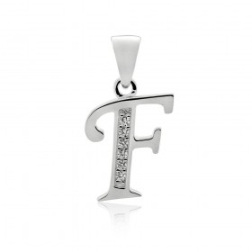 Initial+F+Pendant+in+Sterling+Silver