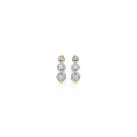 9ct-Diamond-Earrings-TDW34ct on sale