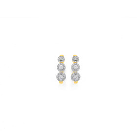 9ct-Diamond-Earrings on sale