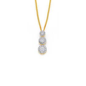 9ct-Diamond-Pendant on sale