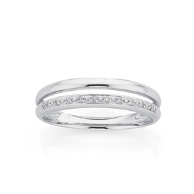 9ct-White-Gold-Diamond-Ring on sale