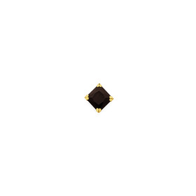 9ct-Black-Cubic-Zirconia-Single-Stud-Earring on sale