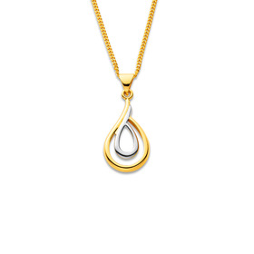 9ct-Two-Tone-Pendant on sale