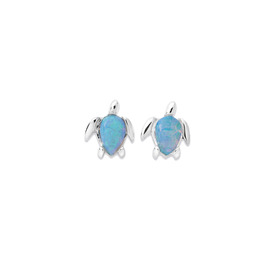 Sterling-Silver-Created-Opal-Turtle-Body-Studs on sale