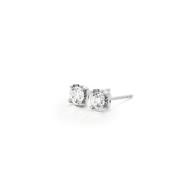 50ct-TDW-Element-Lab-Diamond-Solitaire-Studs-set-in-10ct-White-Gold on sale