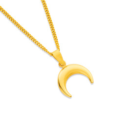 9ct-Crescent-Moon-Pendant on sale