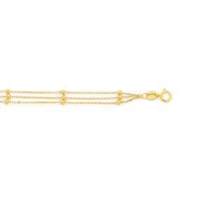 9ct-19cm-Multi-Layered-Beaded-Bracelet on sale