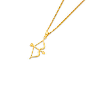 9ct-Cupid-Bow-Pendant on sale