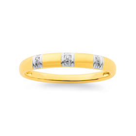 9ct-Diamond-Ring on sale