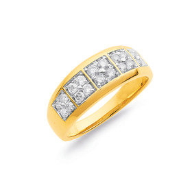 9ct-Diamond-Ring-TDW50ct on sale