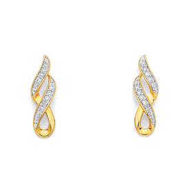 9ct%2C+Diamond+Earrings