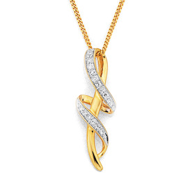 9ct%2C+Diamond+Pendant