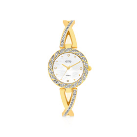 Elite-Ladies-Semi-Bangle-Watch-5089190 on sale