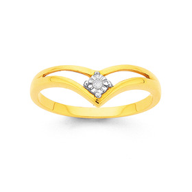 9ct-Diamond-Ring on sale