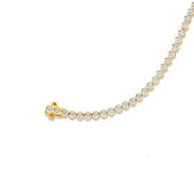9ct-Diamond-Bracelet-TDW1ct on sale