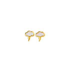 9ct-Mother-Of-Pearl-Cloud-Studs on sale